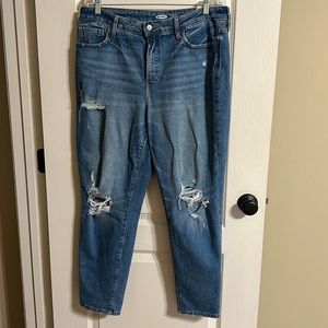 Old Navy High rise jeans. Size 14
